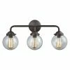 Promo 😀 Industrial Thomas Lighting Beckett 3 Light Vanity Light 💯 -Vaxcel Shop masterELI7628