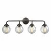 Best Pirce 🌟 Industrial Thomas Lighting Beckett 4 Light Vanity Light 😉 -Vaxcel Shop masterELI7629