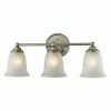 Cheap ⌛ Transitional Thomas Lighting Sudbury 3 Light Vanity Light With Optional LED Bulbs ✨ -Vaxcel Shop masterELI7681