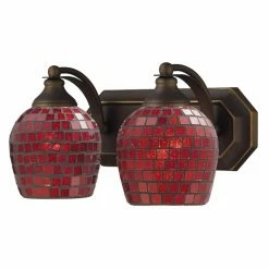 Best Pirce 🎉 Transitional Elk Lighting Bath And Spa 570-2 Bathroom Vanity Light 💯