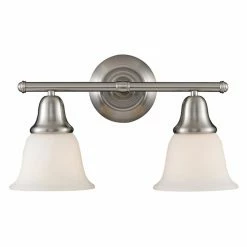 Discount ⭐ Bathroom Vanity Lights ELK Lighting Berwick 2 Light Bathroom Vanity Light 🔔
