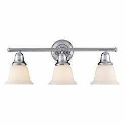 Cheapest 🔔 Transitional ELK Lighting Berwick 3 Light Bathroom Vanity Light ✨