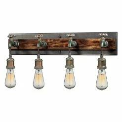 Wholesale ✔️ Farmhouse / Cottage ELK Lighting Jonas 4 Light Bathroom Vanity Light ⭐