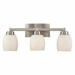 Top 10 🎉 Modern / Contemporary ELK Lighting Northport 3 Light Bathroom Vanity Light ⭐