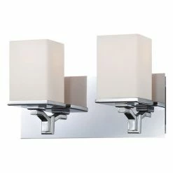 Flash Sale 👏 Modern / Contemporary ELK Lighting Ramp 2 Light Bathroom Vanity Light 💯