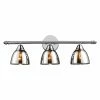Budget ❤️ Modern / Contemporary ELK Lighting Reflections 3 Light Bathroom Vanity Light ⭐ -Vaxcel Shop masterELI8647