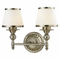 Best reviews of 🧨 Traditional ELK Lighting Smithfield 2 Light Bathroom Vanity Light 🔔