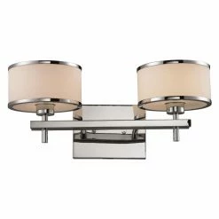 Best Pirce ⌛ Modern / Contemporary ELK Lighting Utica 2 Light Bathroom Vanity Light 😉