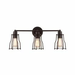 Best reviews of 🤩 Industrial JONATHAN Y Florence 3 Light Vanity Light 👏