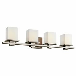 Cheap ⌛ Transitional Kichler Tully 45152 Bathroom Vanity Light 🧨