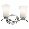 Wholesale 😍 Traditional Kichler Armida 45375 2 Light Bathroom Vanity Light 👍 -Vaxcel Shop masterKIC3307 2