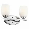 Coupon 😍 Bathroom Vanity Lights Kichler Eileen 5097 Vanity - 14.25 In. 😀 -Vaxcel Shop masterKIC3342