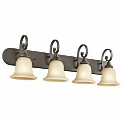 Flash Sale 🥰 Transitional Kichler Monroe 45056 Bathroom Vanity Light 🛒