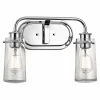 Flash Sale 💯 Rustic / Southwestern Kichler Braelyn 45458 2 Light Bathroom Vanity Light 🥰 -Vaxcel Shop masterKIC4884