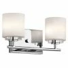 Budget π₯° Transitional Kichler OHara 45501CH 2 Light Bathroom Vanity Light π 2 Budget π₯° Transitional Kichler OHara 45501CH 2 Light Bathroom Vanity Light π -Vaxcel Shop masterKIC4973