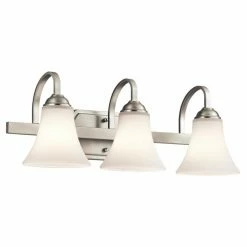 Wholesale 🔥 Transitional Kichler Keiran 45513 3 Light Bathroom Vanity Light 🎉