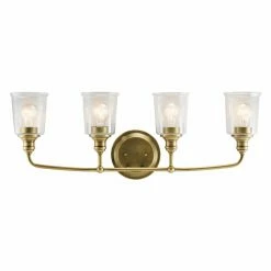 Best Pirce 🛒 Transitional Kichler Waverly 45748 Bath Light ✨