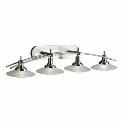 Vaxcel Shop 22 New βοΈ Modern / Contemporary Kichler Structures 6464 Bathroom Vanity Light π