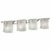 Top 10 💯 Transitional Kichler Drapes Bathroom Wall Light - 35W In. Brushed Nickel ❤️ -Vaxcel Shop masterKIC646