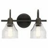 Flash Sale 🛒 Transitional Kichler Avery 2 Light Bathroom Vanity Light 👏 -Vaxcel Shop masterKIC6605