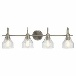 Best deal π Transitional Kichler Avery 4 Light Bathroom Vanity Light β¨
