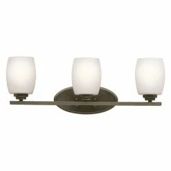 Cheapest 🛒 Transitional Kichler Eileen 5098L18 Bathroom Vanity Light 🔥