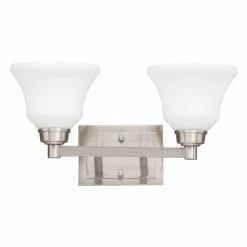 Cheapest ✨ Transitional Kichler Langford 5389L18 Bathroom Vanity Light 🎁