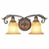 New π Livex Lighting Traditional Livex Villa Verona 8552-63 Vanity Light - Verona Bronze Finish With Aged Gold Leaf Accents - 18.5W In. π 2 New π Livex Lighting Traditional Livex Villa Verona 8552-63 Vanity Light - Verona Bronze Finish With Aged Gold Leaf Accents - 18.5W In. π -Vaxcel Shop masterLXL1173