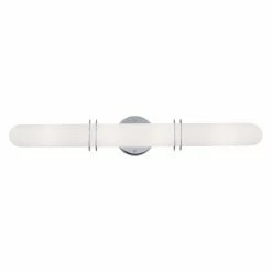 Flash Sale 💯 Livex Lighting Modern / Contemporary Livex Pelham 1904-05 4-Light Bath Light In Chrome 🌟