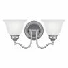 Coupon 😀 Livex Lighting Traditional Livex Essex 1352-05 2-Light Bath Light In Chrome 🧨 -Vaxcel Shop masterLXL1722