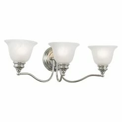 Wholesale 🤩 Livex Lighting Traditional Livex Essex 1353-05 3-Light Bath Light In Chrome 👍