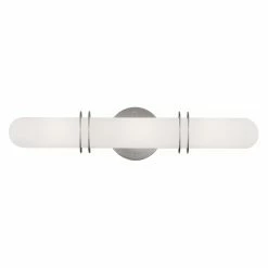 Brand new 🎁 Livex Lighting Modern / Contemporary Livex Pelham 1903-91 4-Light Bath Light In Brushed Nickel 💯