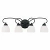 New βοΈ Livex Lighting Transitional Livex Brookside 4754-04 4-Light Bath Light In Black π 1 New βοΈ Livex Lighting Transitional Livex Brookside 4754-04 4-Light Bath Light In Black π -Vaxcel Shop masterLXL1788