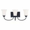Coupon 👍 Livex Lighting Transitional Livex Ridgedale 6483-04 3-Light Bath Light In Black 🥰 -Vaxcel Shop masterLXL1966
