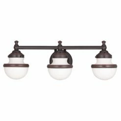 Hot Sale 🤩 Livex Lighting Rustic / Southwestern Livex Oldwick 5713 Bathroom Vanity Light 🥰