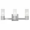 Brand new ✨ Modern / Contemporary Livex Lighting Midtown 50683 3 Light Bathroom Vanity Light 💯 -Vaxcel Shop masterLXL2681