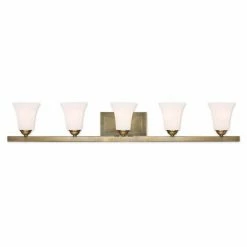 Top 10 🎉 Transitional Livex Lighting 6485 Ridgedale 5 Light Bathroom Vanity Light ❤️