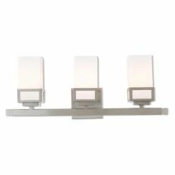 Buy 🔥 Modern / Contemporary Livex Lighting Harding 3 Light Bathroom Vanity Light 🥰