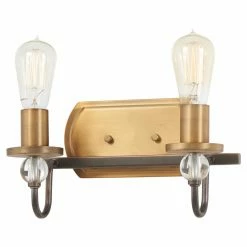 Wholesale 🤩 Modern / Contemporary Minka Lavery Safra 4722-113 2 Light Bathroom Vanity Light 🤩