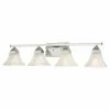 Promo ⭐ Modern / Contemporary Minka Lavery Conspire 4784-77 4 Light Bathroom Vanity Light 😀 -Vaxcel Shop masterMKA1190