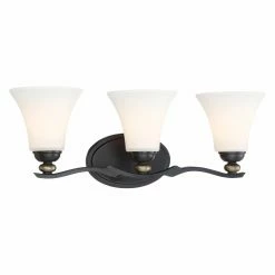 Buy 🔥 Traditional Minka Lavery Shadowglen 2283-589 Bathroom Vanity Light 😉