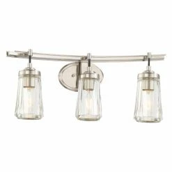 Best Pirce 😉 Industrial Minka Lavery Poleis 2303-84 Bathroom Vanity Light 🥰