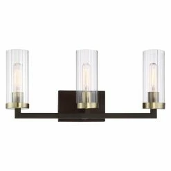 Outlet 😀 Industrial Minka Lavery Ainsley Court 3043-560 Bathroom Vanity Light 😀