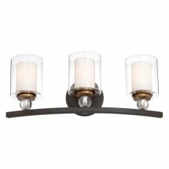 Cheapest 😉 Modern / Contemporary Minka Lavery Studio 3073-416 Bathroom Vanity Light ⭐
