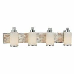 Cheapest 🎁 Modern / Contemporary Minka Lavery Cashelmara 3244-77 Bathroom Vanity Light 💯