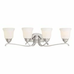 Cheapest 🎉 Transitional Minka Lavery Savannah Row 3324-84 Bathroom Vanity Light 😍