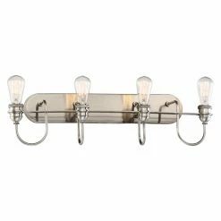 New ⌛ Industrial Minka Lavery Uptown Edison 3454-84B Bathroom Vanity Light 😉