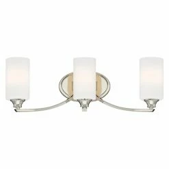 Best Pirce 🤩 Modern / Contemporary Minka Lavery Tilbury 3983-613 Bathroom Vanity Light ⌛