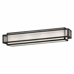 Deals 🌟 Craftsman / Mission Minka Lavery Camden Square 4874-283 Bathroom Vanity Light 🧨