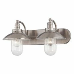 Best Sale ❤️ Industrial Minka Lavery Downtown Edison 5132-84 Bathroom Vanity Light 💯